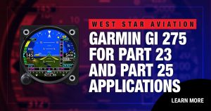 Garmin GI 275 for Part 23 and Part 25 applications